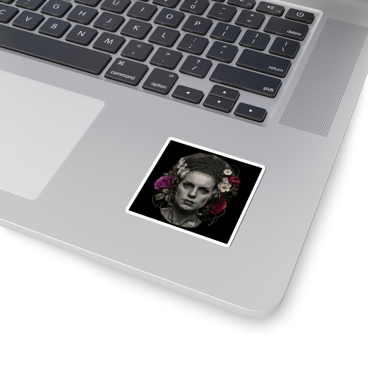 Creepy Plant Girl — Frankenstein Bride Kiss-Cut Sticker
