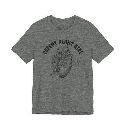 Creepy Plant Girl T-Shirt – A Heart of Green