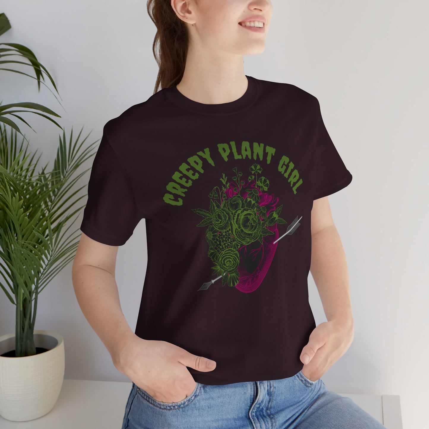Creepy Plant Girl T-Shirt – My Heart Beats for You