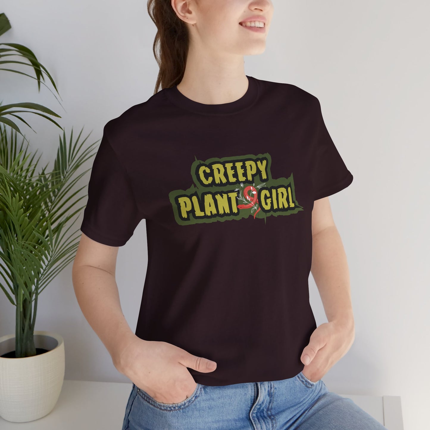 Creepy Plant Girl T-Shirt – Slitherin