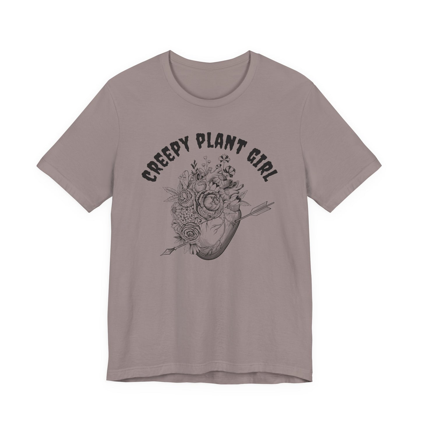 Creepy Plant Girl T-Shirt – A Heart of Green