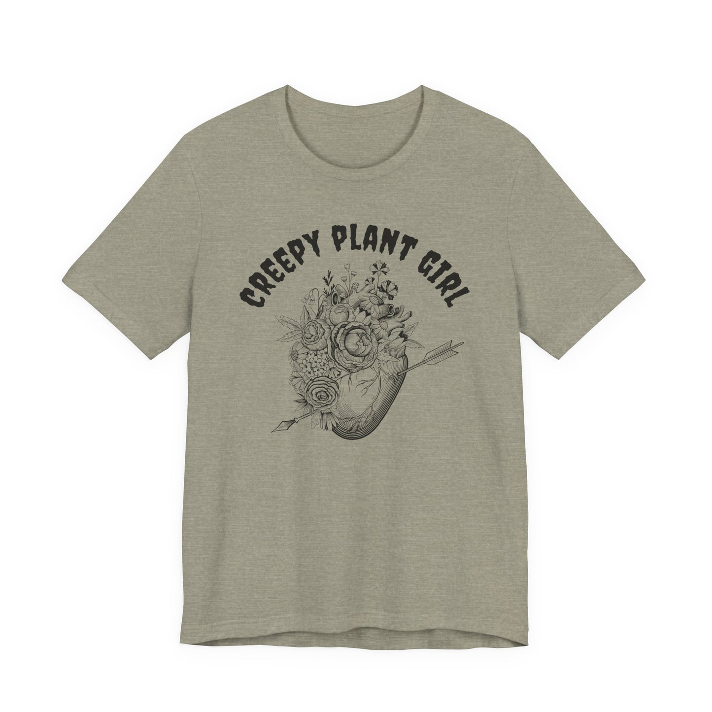Creepy Plant Girl T-Shirt – A Heart of Green