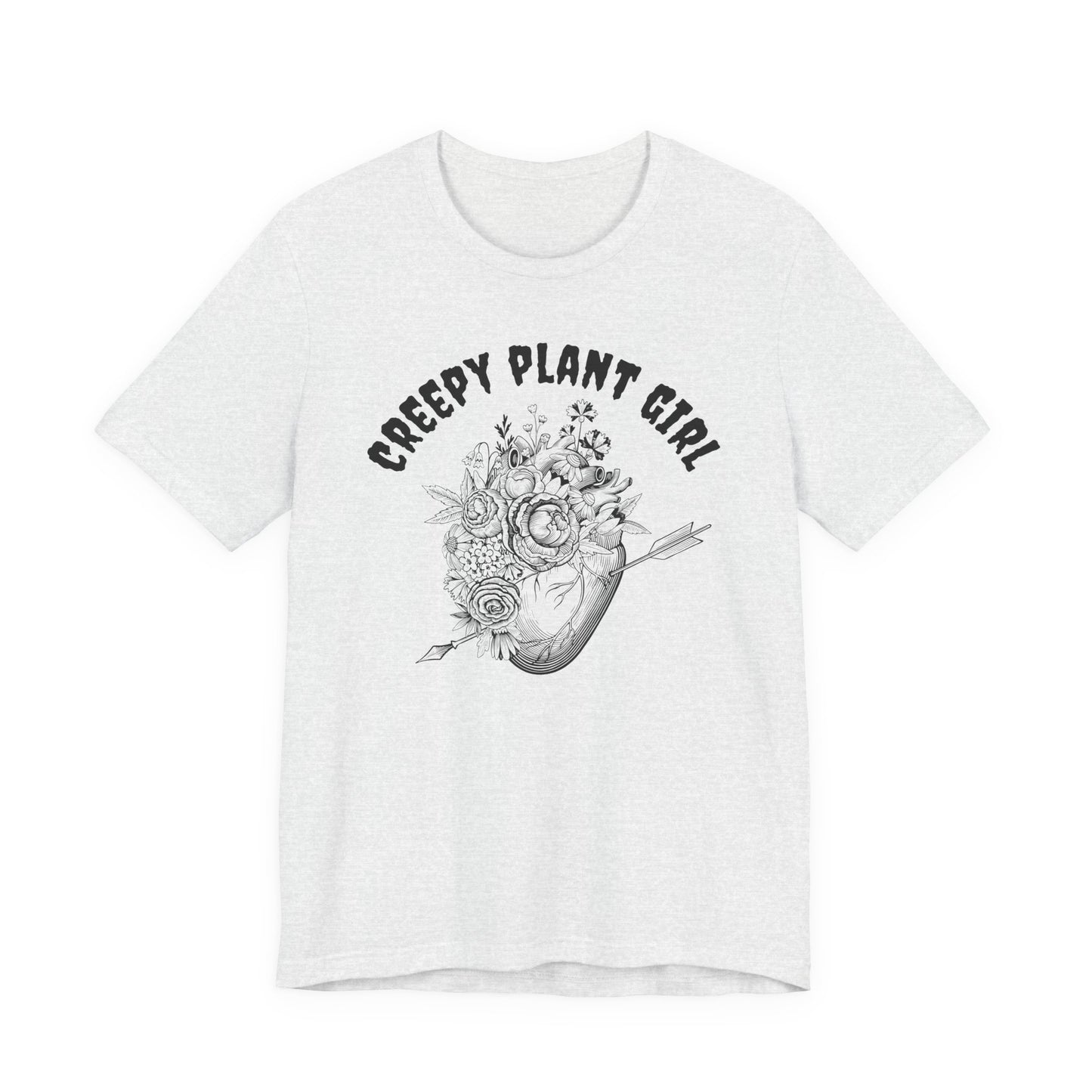 Creepy Plant Girl T-Shirt – A Heart of Green