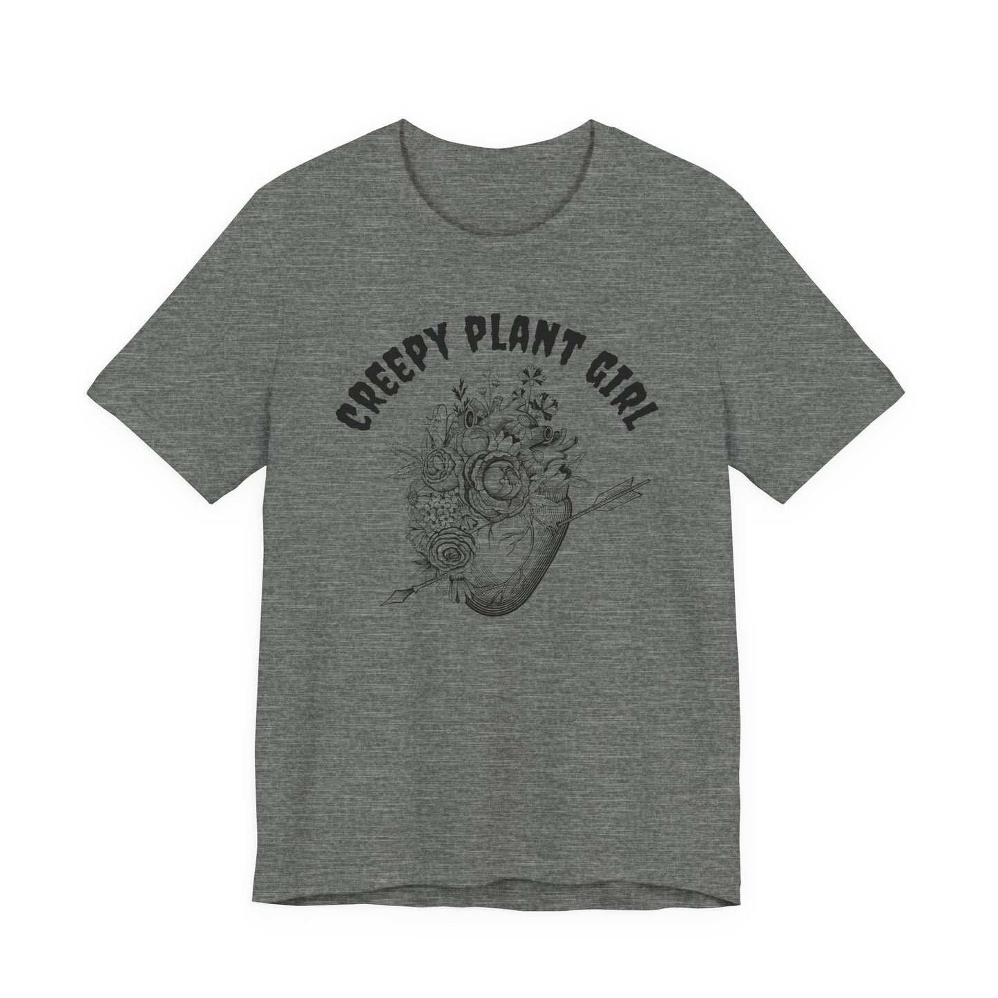 Creepy Plant Girl T-Shirt – A Heart of Green