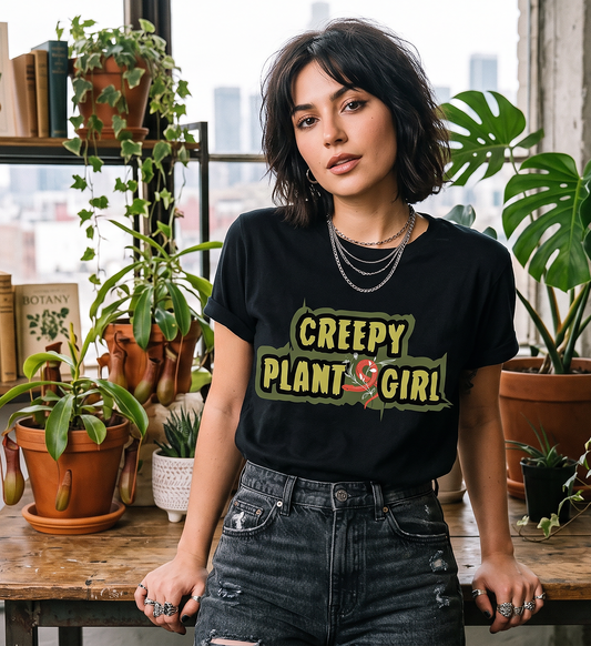 Creepy Plant Girl T-Shirt – Slitherin