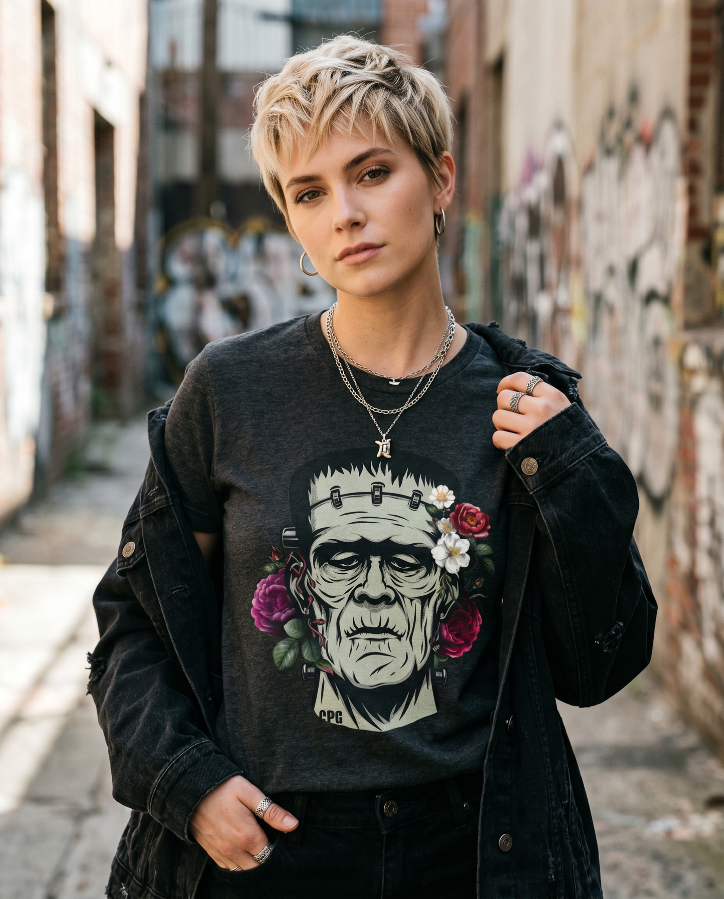Creepy Plant Girl T-Shirt – Monstera