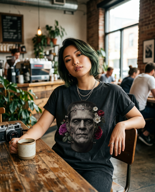 Creepy Plant Girl T-Shirt – Classic Monstera