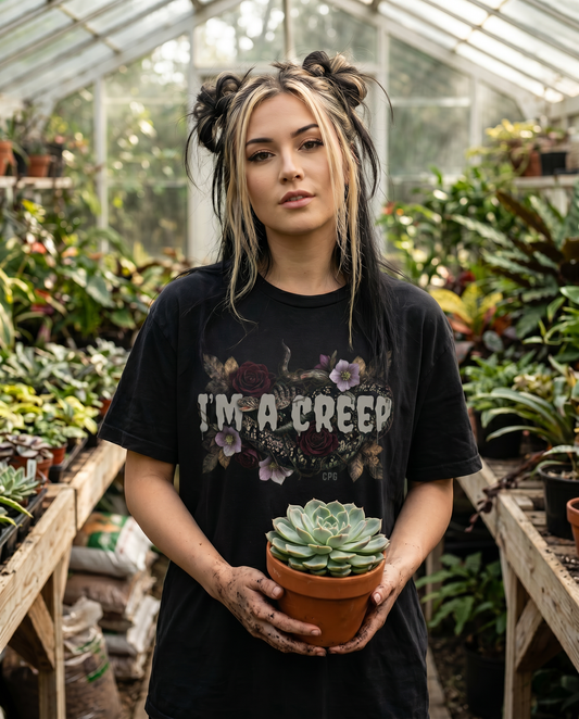 Creepy Plant Girl T-Shirt – I'm a Creep