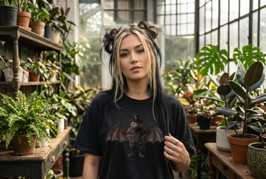 Creepy Plant Girl T-Shirt – Victorian Bat