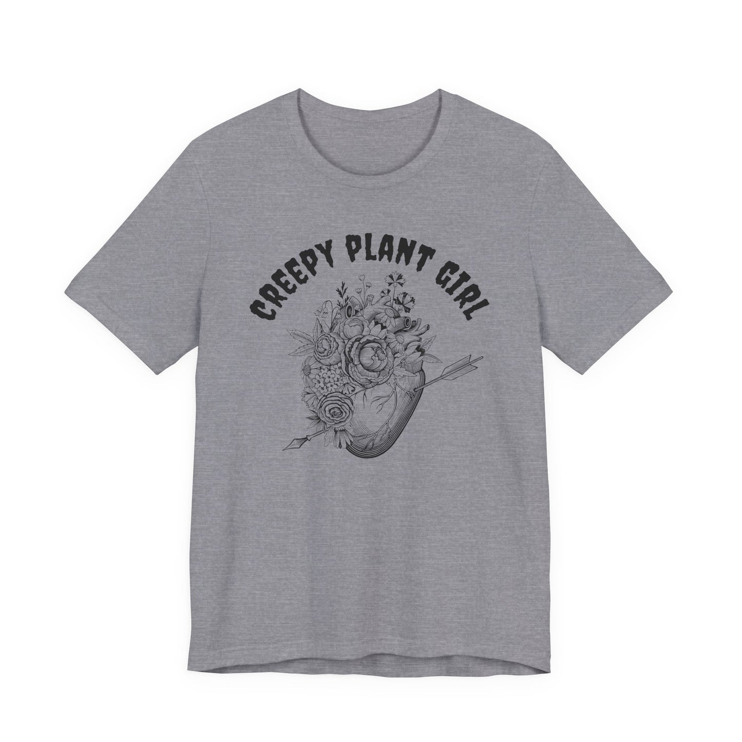 Creepy Plant Girl T-Shirt – A Heart of Green