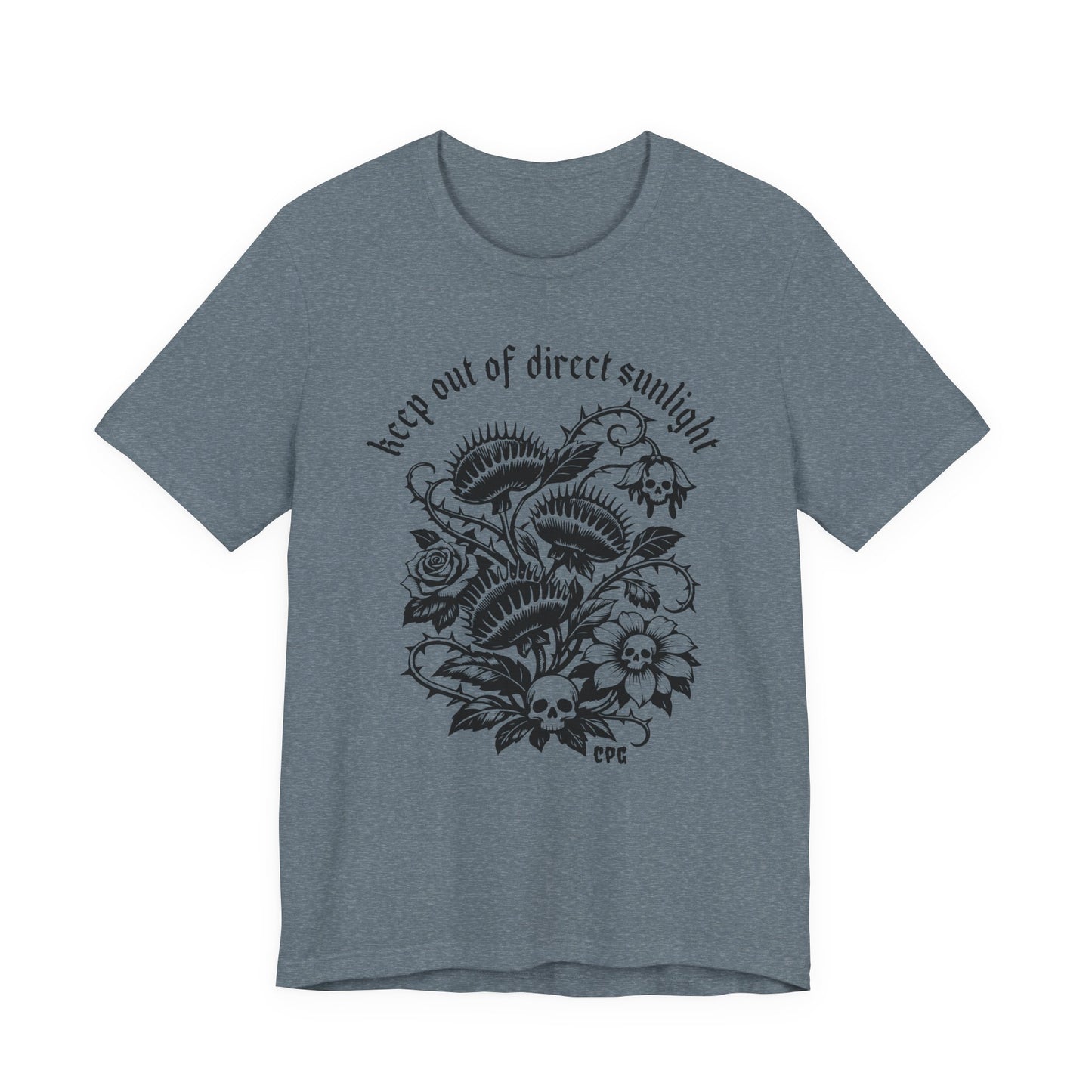 Creepy Plant Girl T-Shirt – Keep Out of Direct Sunlight