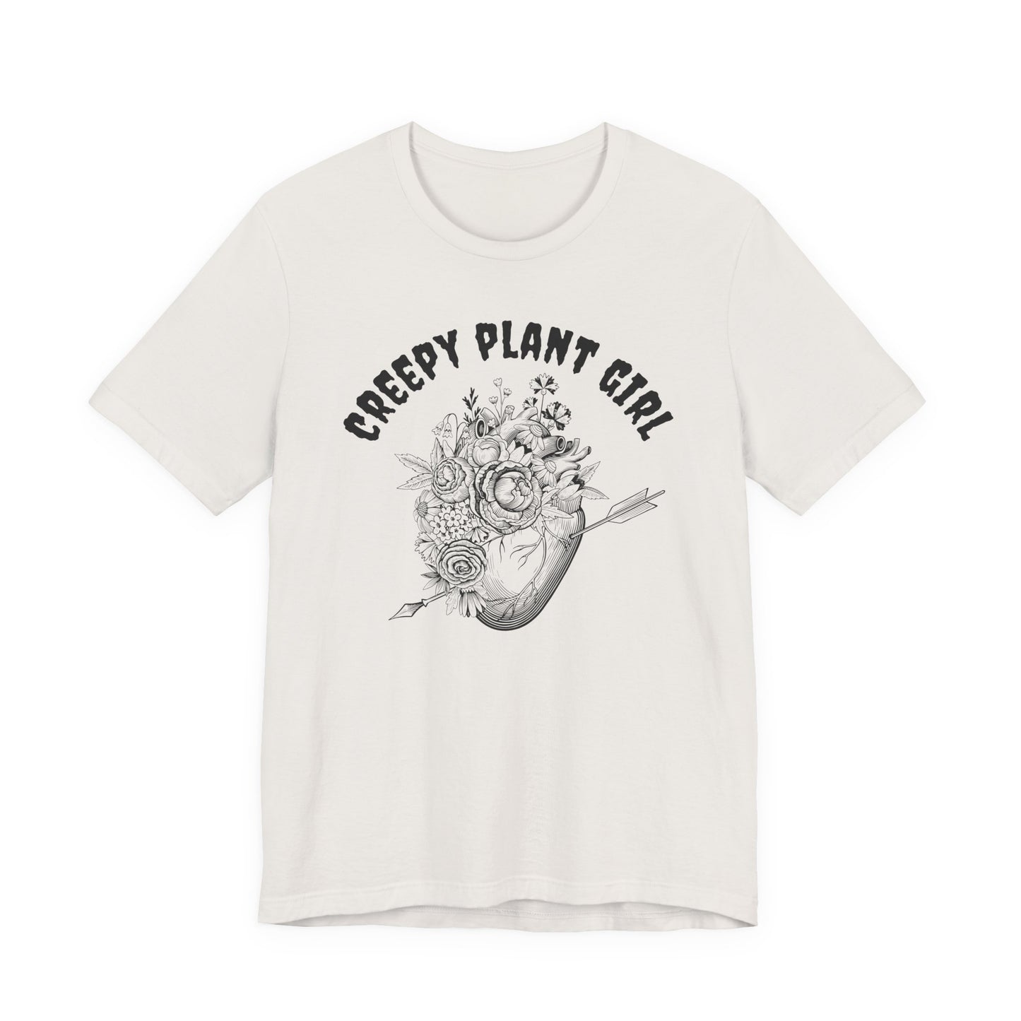 Creepy Plant Girl T-Shirt – A Heart of Green